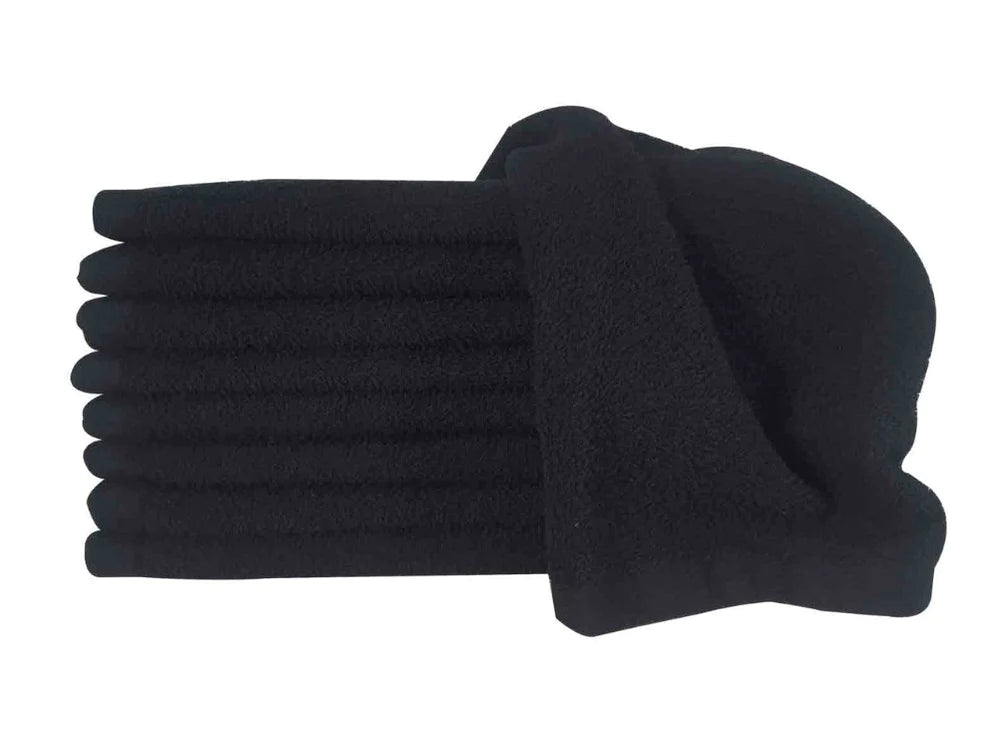 Partex BLACK Bleach Guard Towels, 9-pack