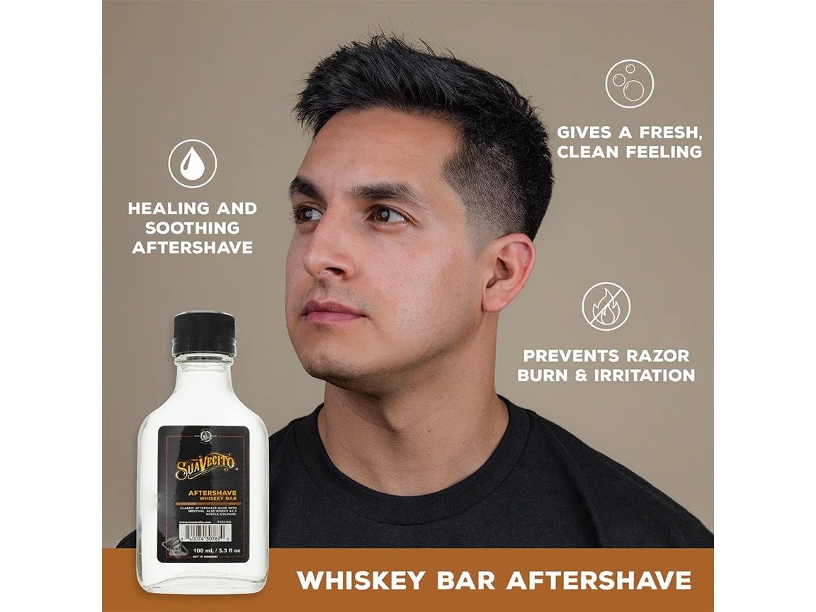 Load image into Gallery viewer, Suavecito Premium Whiskey Bar Aftershave, 3.3 oz.