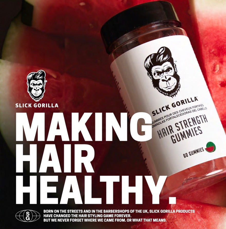 Load image into Gallery viewer, Slick Gorilla Hair Strength Gummies, 60-ct
