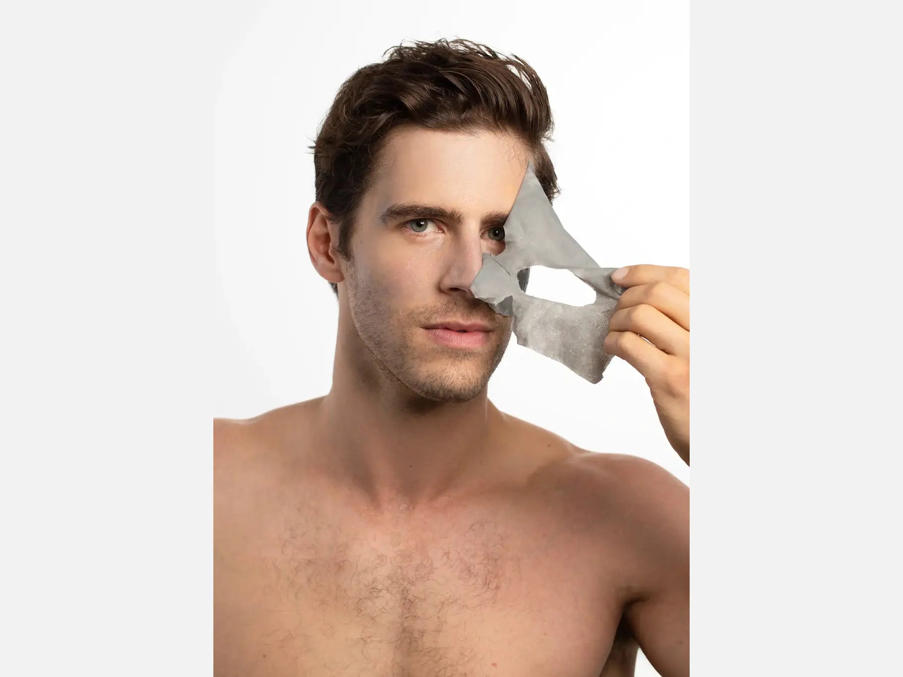 Load image into Gallery viewer, WOLF DETOX MUD SHEET MASK, 5-CT