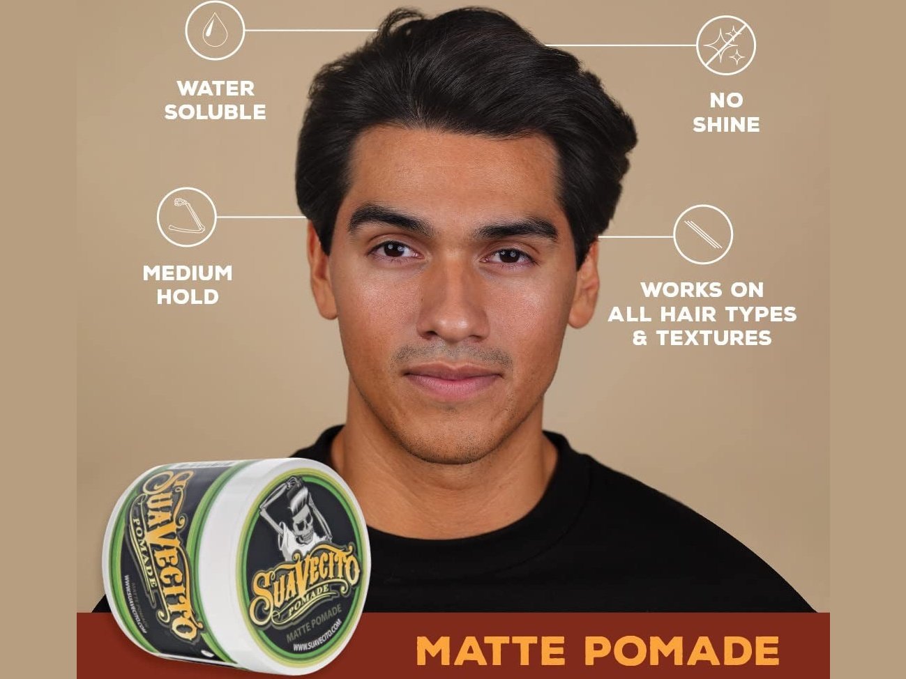 Load image into Gallery viewer, Suavecito Matte Pomade
