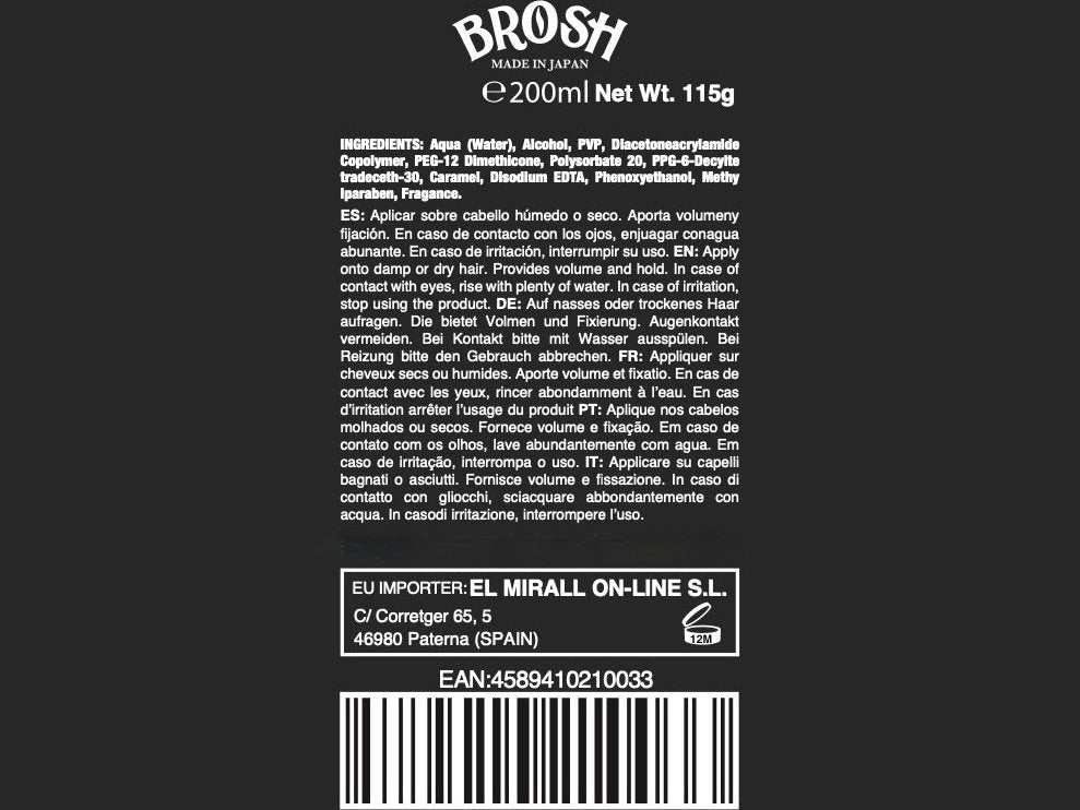 Load image into Gallery viewer, Brosh Base Spray, 6.7 oz