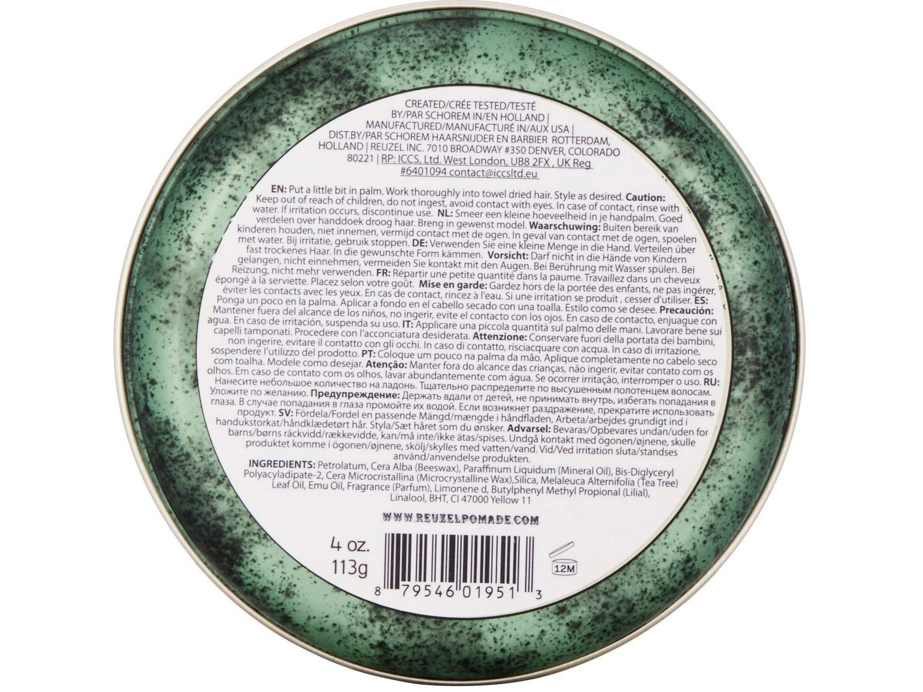 Load image into Gallery viewer, Reuzel Green Grease Pomade