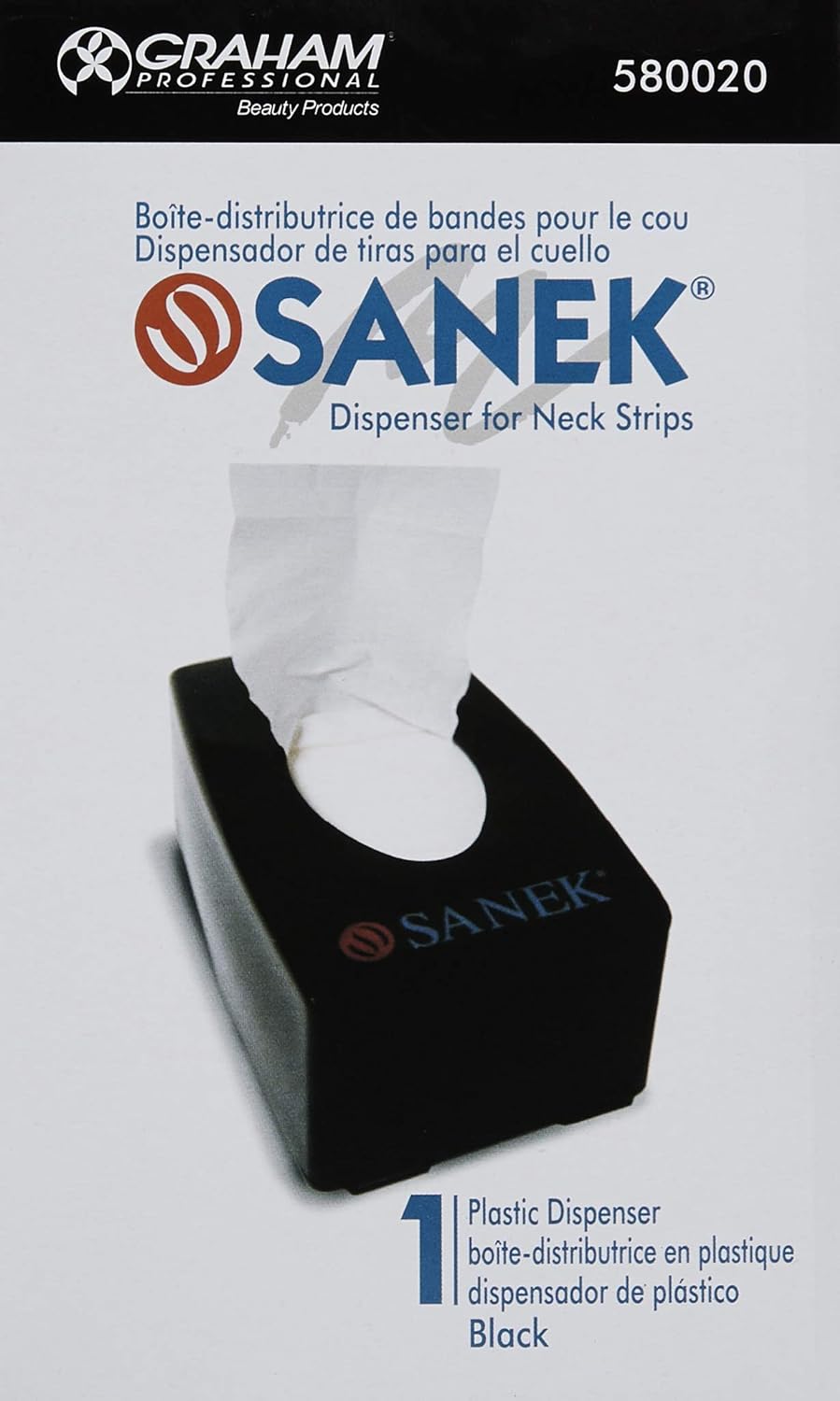 Load image into Gallery viewer, Graham Sanek Neck Strip Dispenser (Black)