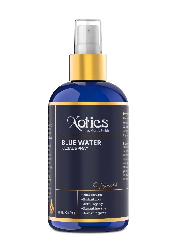 Xotics Blue Water Facial Spray, 8 oz.