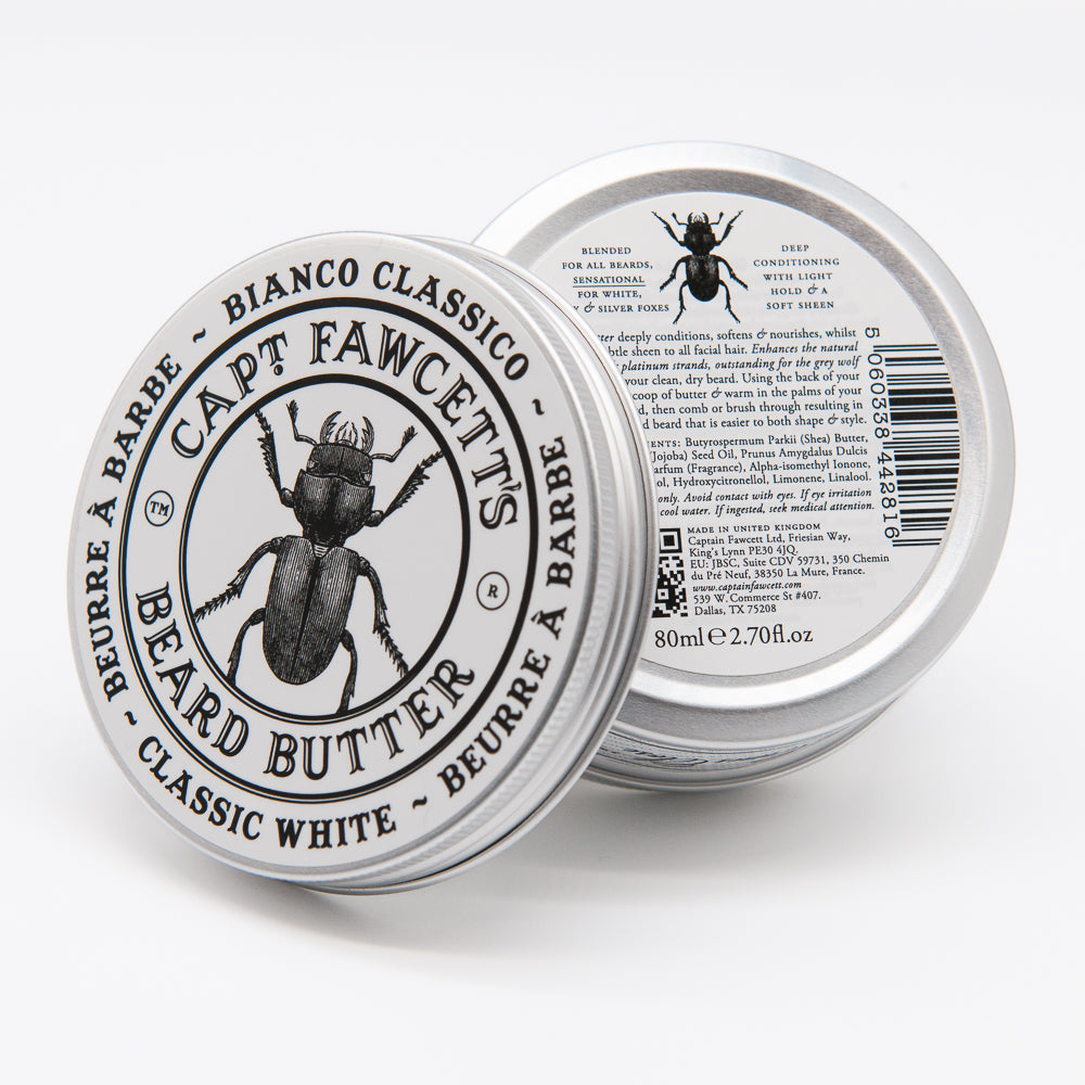Load image into Gallery viewer, Captain Fawcett Bianco Classico Beard Butter 80ml