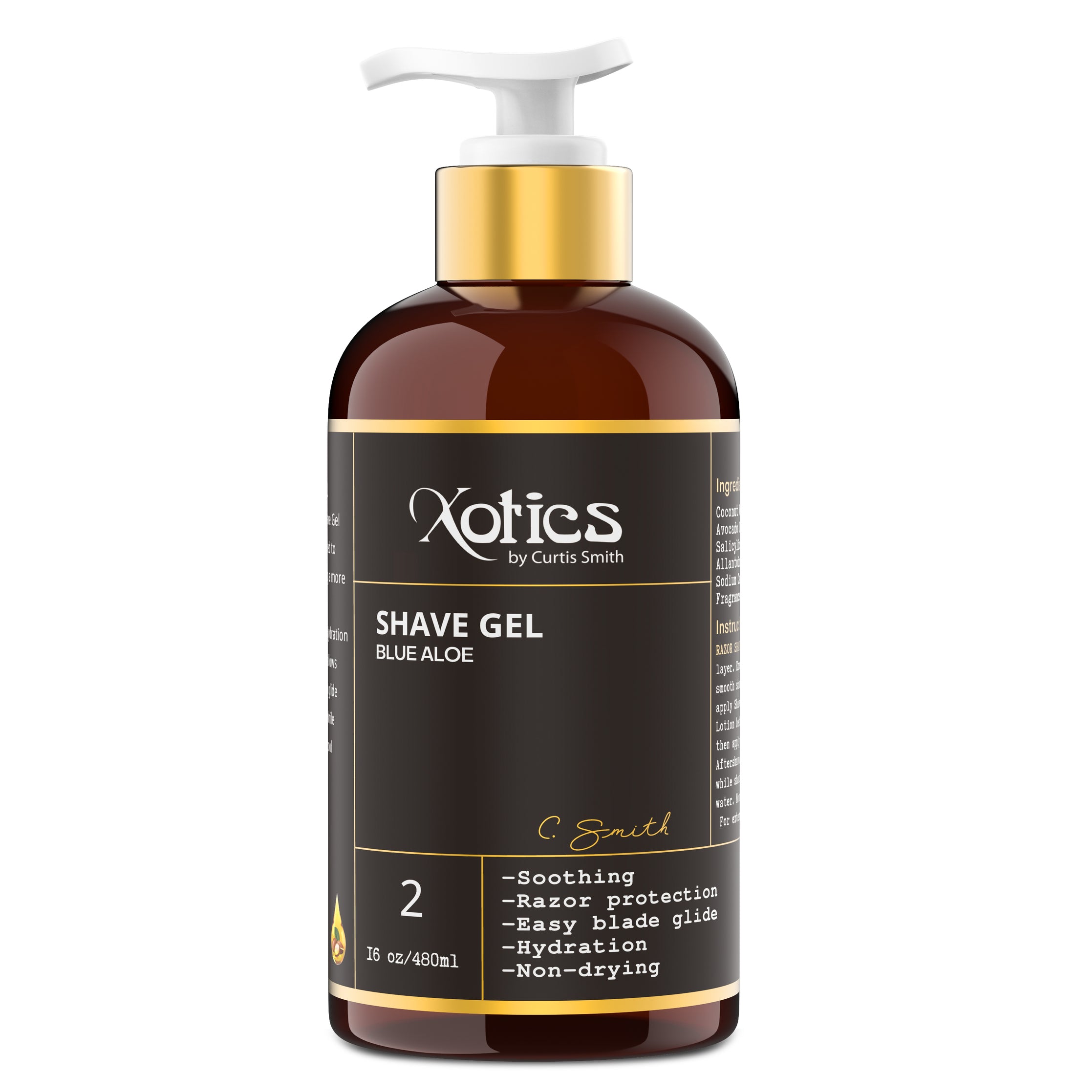 Load image into Gallery viewer, Xotics Blue Aloe Shave Gel
