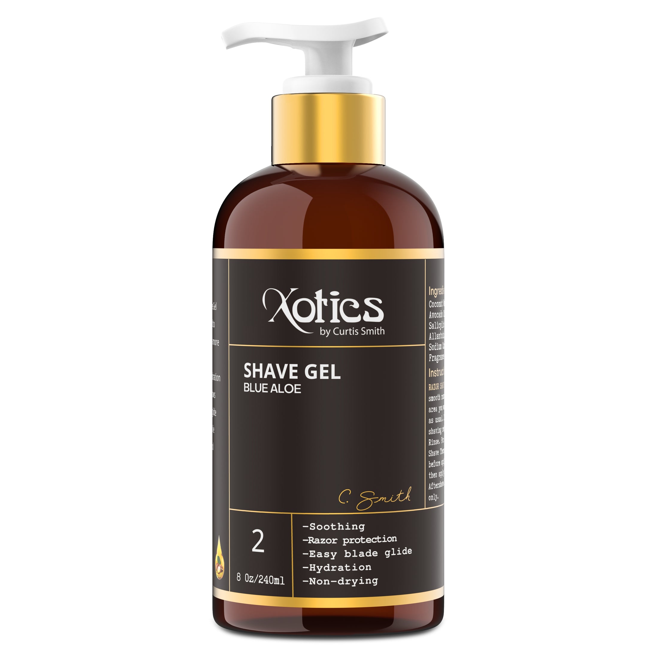 Load image into Gallery viewer, Xotics Blue Aloe Shave Gel