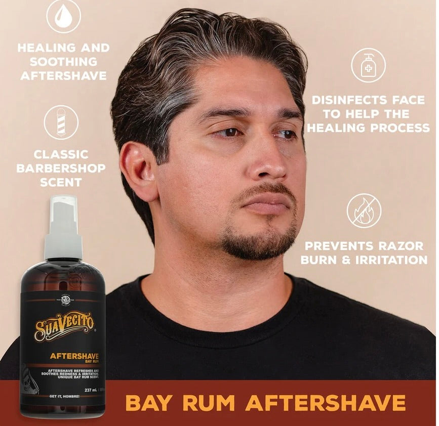 Load image into Gallery viewer, Suavecito Bay Rum Aftershave