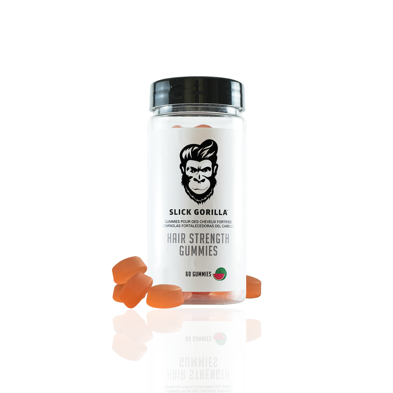 Load image into Gallery viewer, Slick Gorilla Hair Strength Gummies, 60-ct