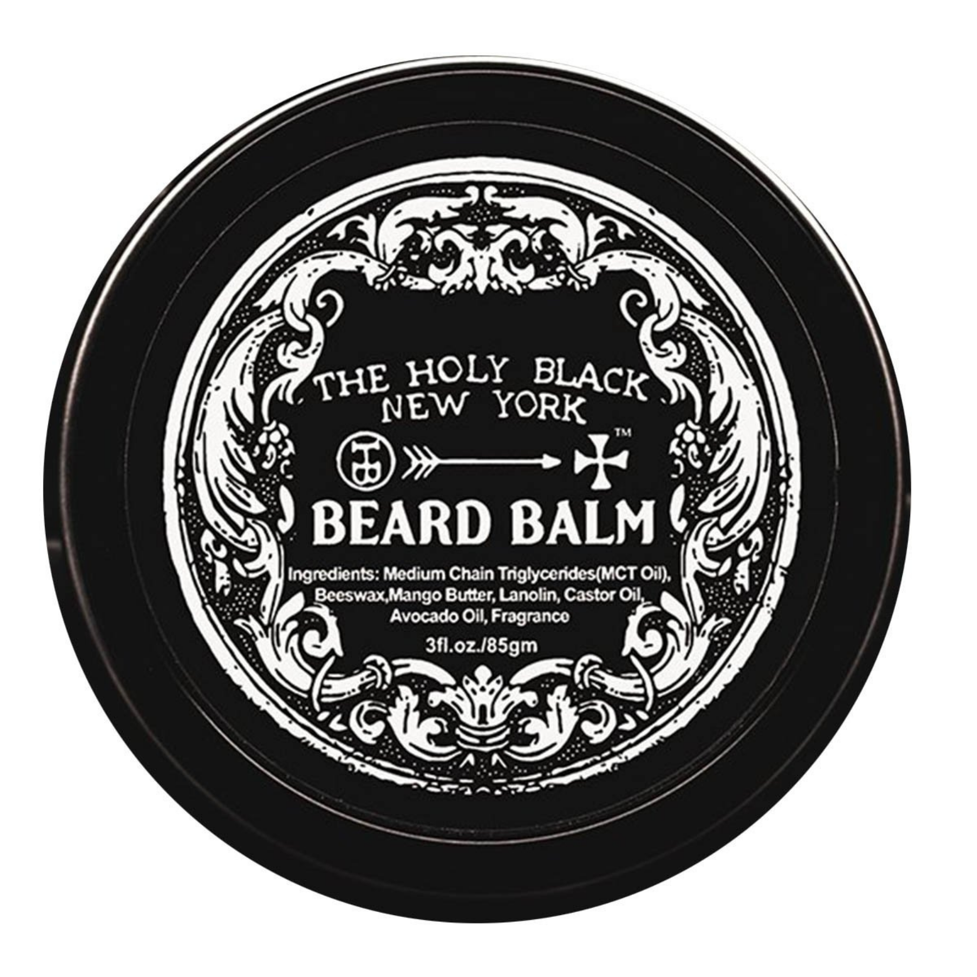 Load image into Gallery viewer, The Holy Black Beard Balm 3oz