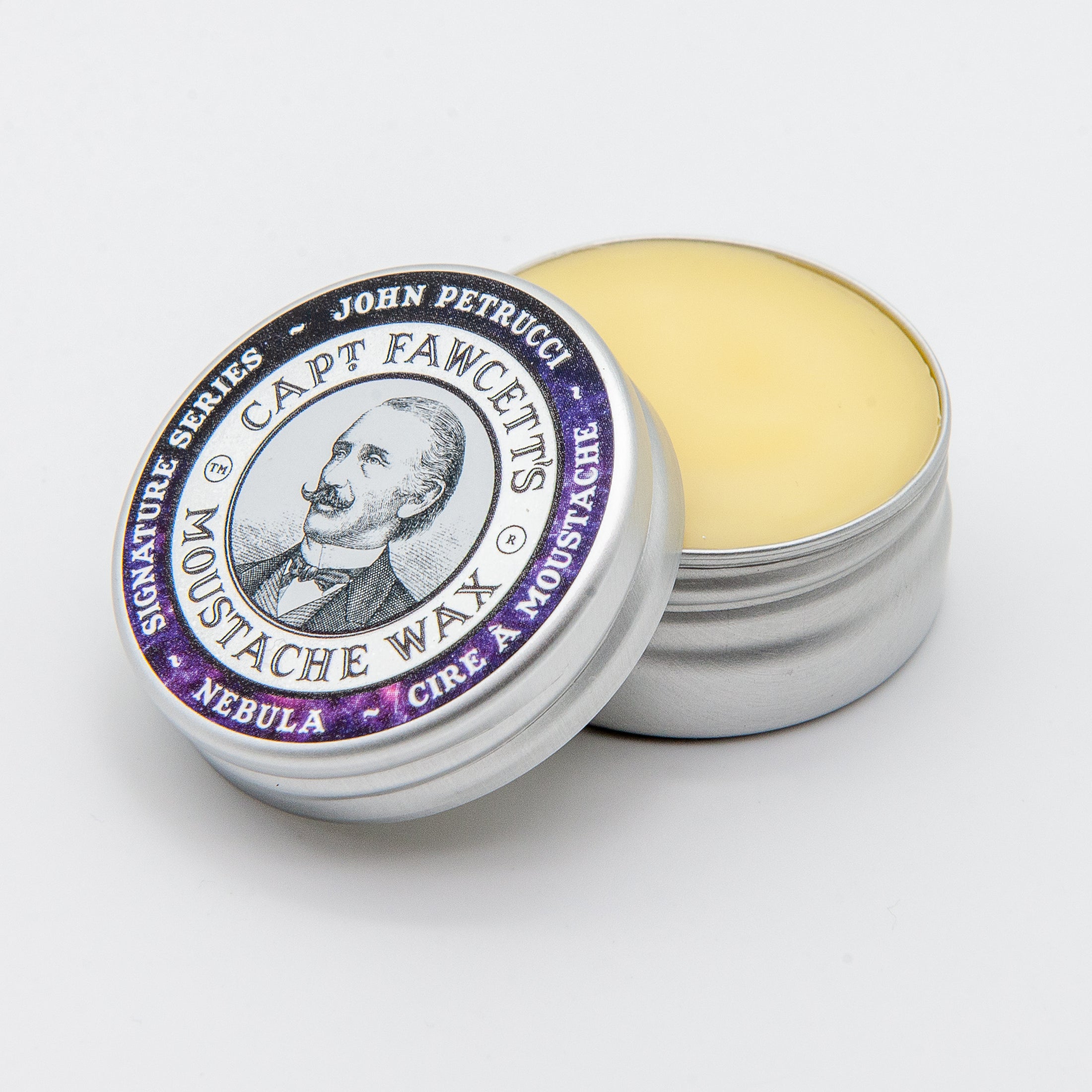 Load image into Gallery viewer, Captain Fawcett John Petrucci's 'Nebula' Moustache Wax 15ml