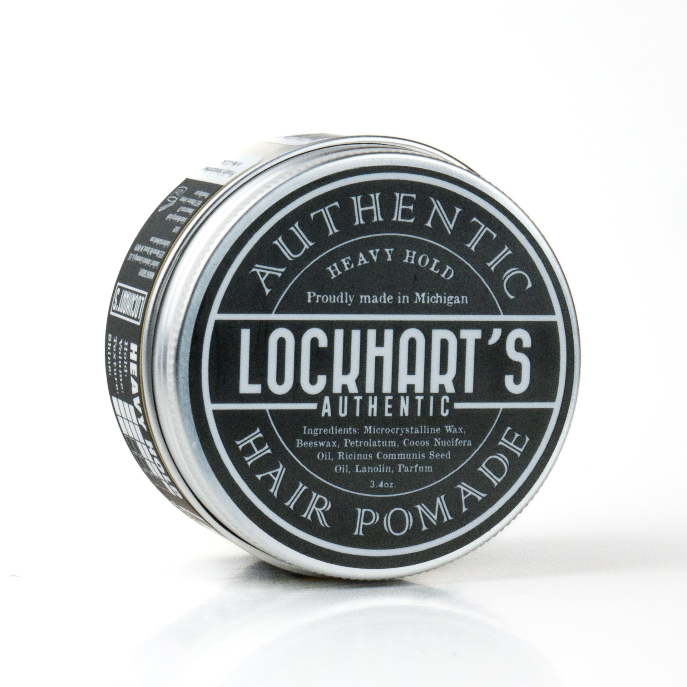 Load image into Gallery viewer, Lockhart's Authentic Heavy Hold Pomade 3.4oz.