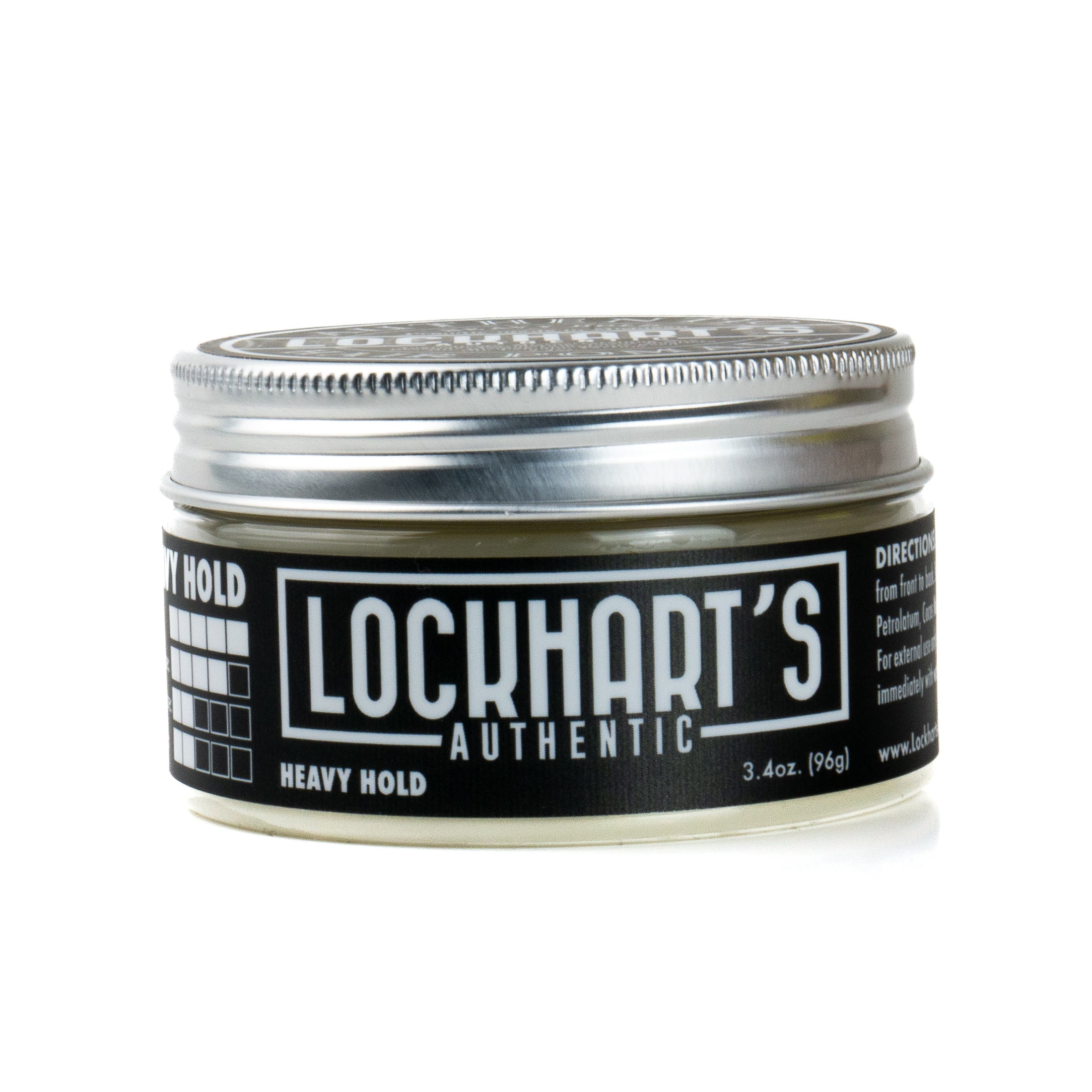 Load image into Gallery viewer, Lockhart's Authentic Heavy Hold Pomade 3.4oz.