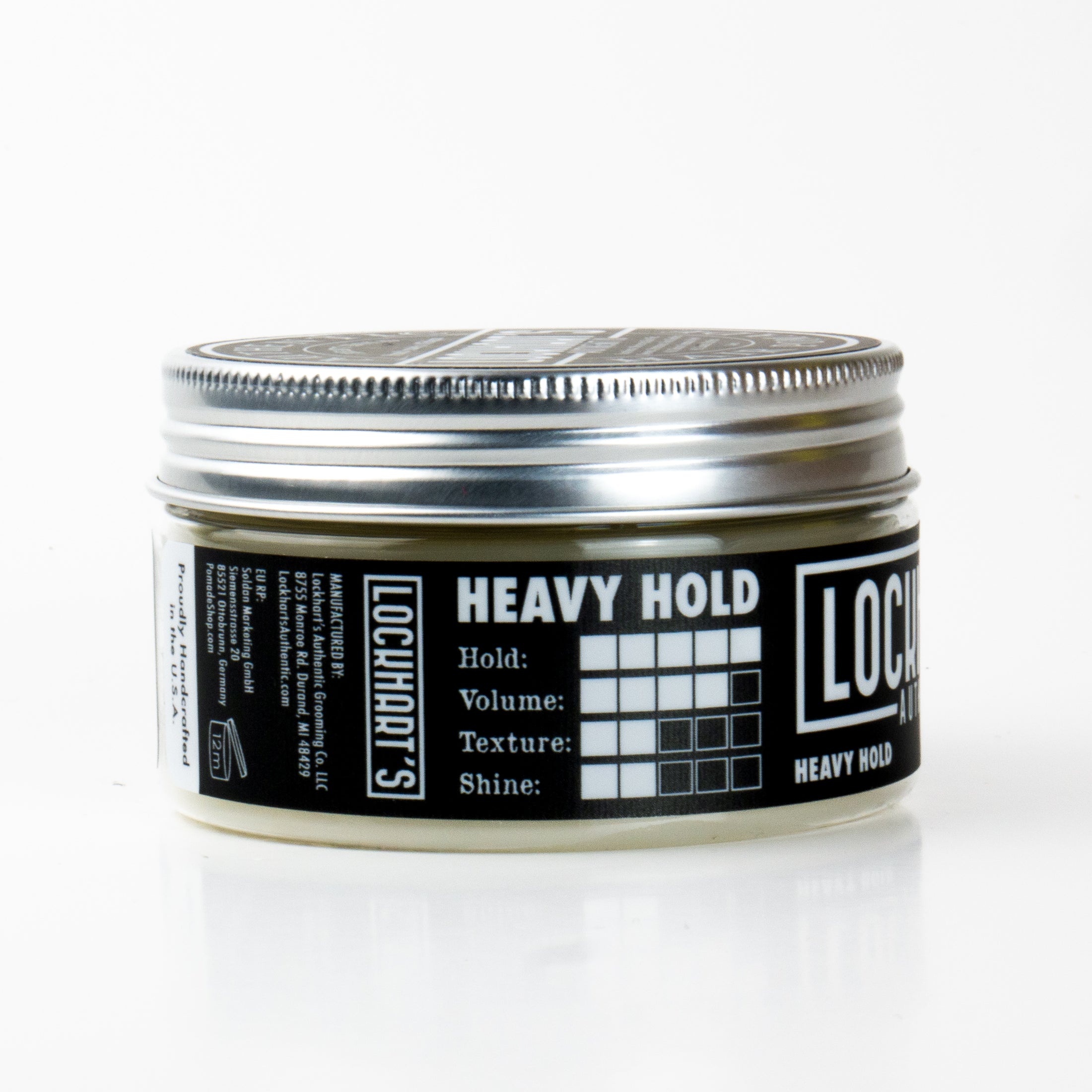 Load image into Gallery viewer, Lockhart's Authentic Heavy Hold Pomade 3.4oz.