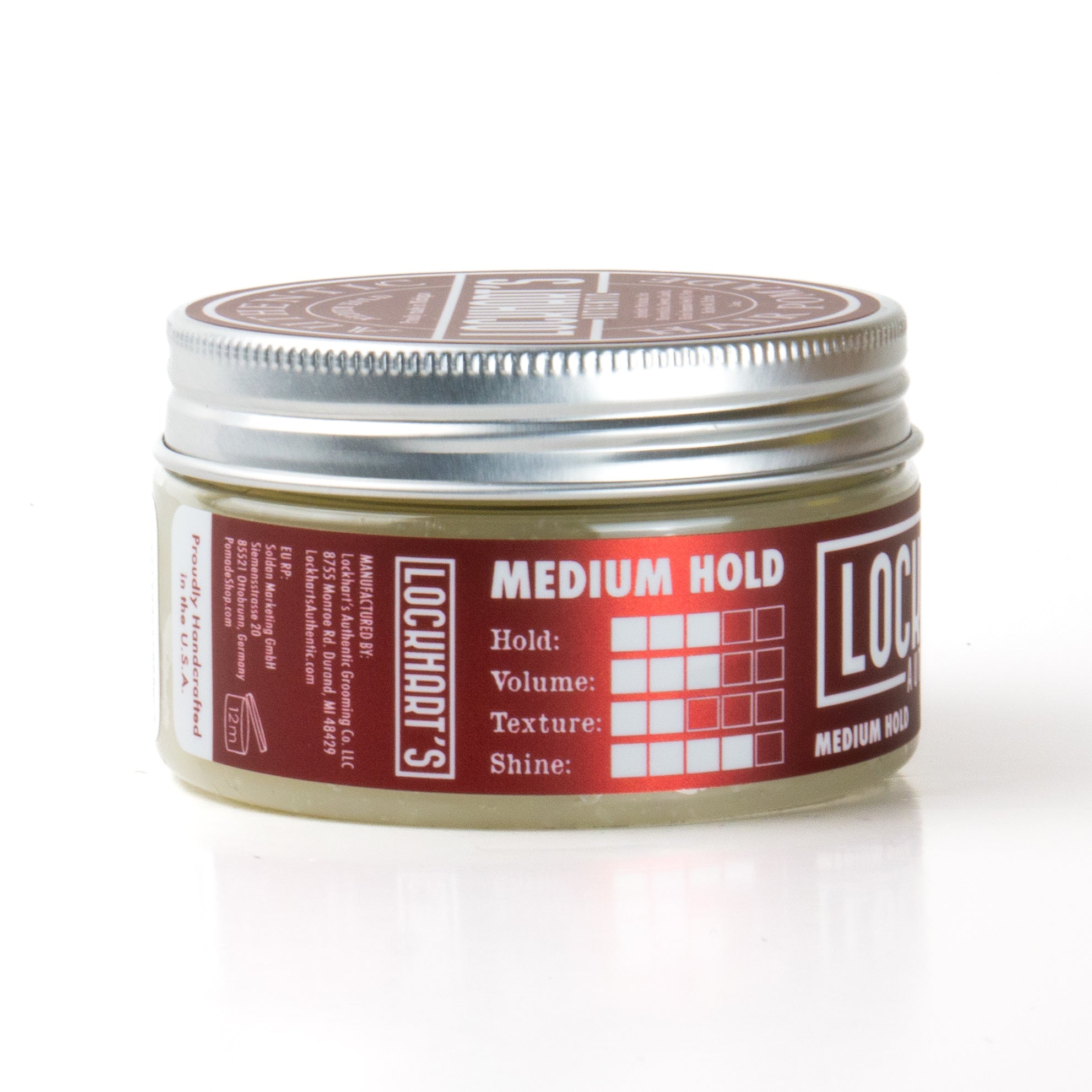 Load image into Gallery viewer, Lockhart's Authentic Medium Hold Pomade 3.4oz.