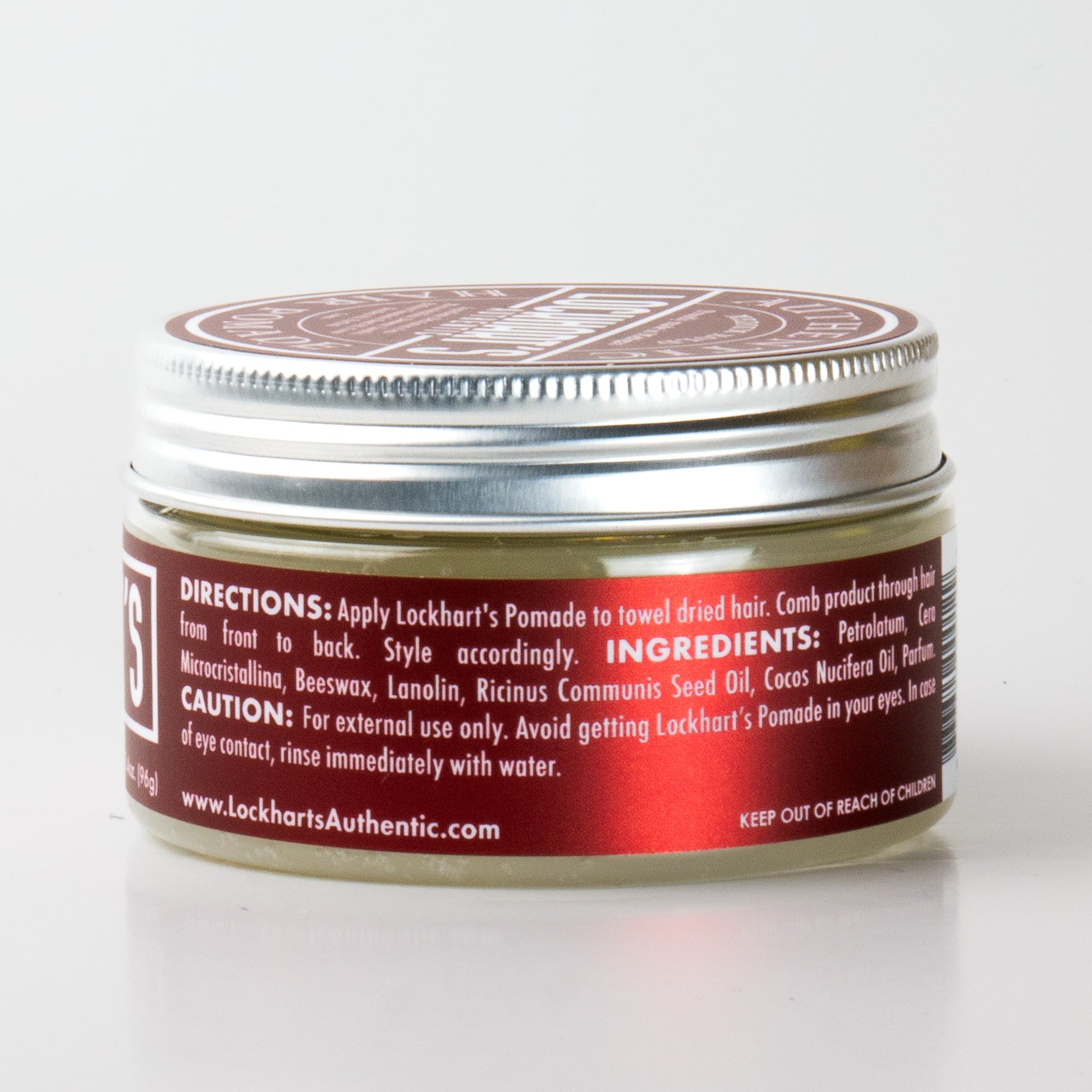 Load image into Gallery viewer, Lockhart's Authentic Medium Hold Pomade 3.4oz.