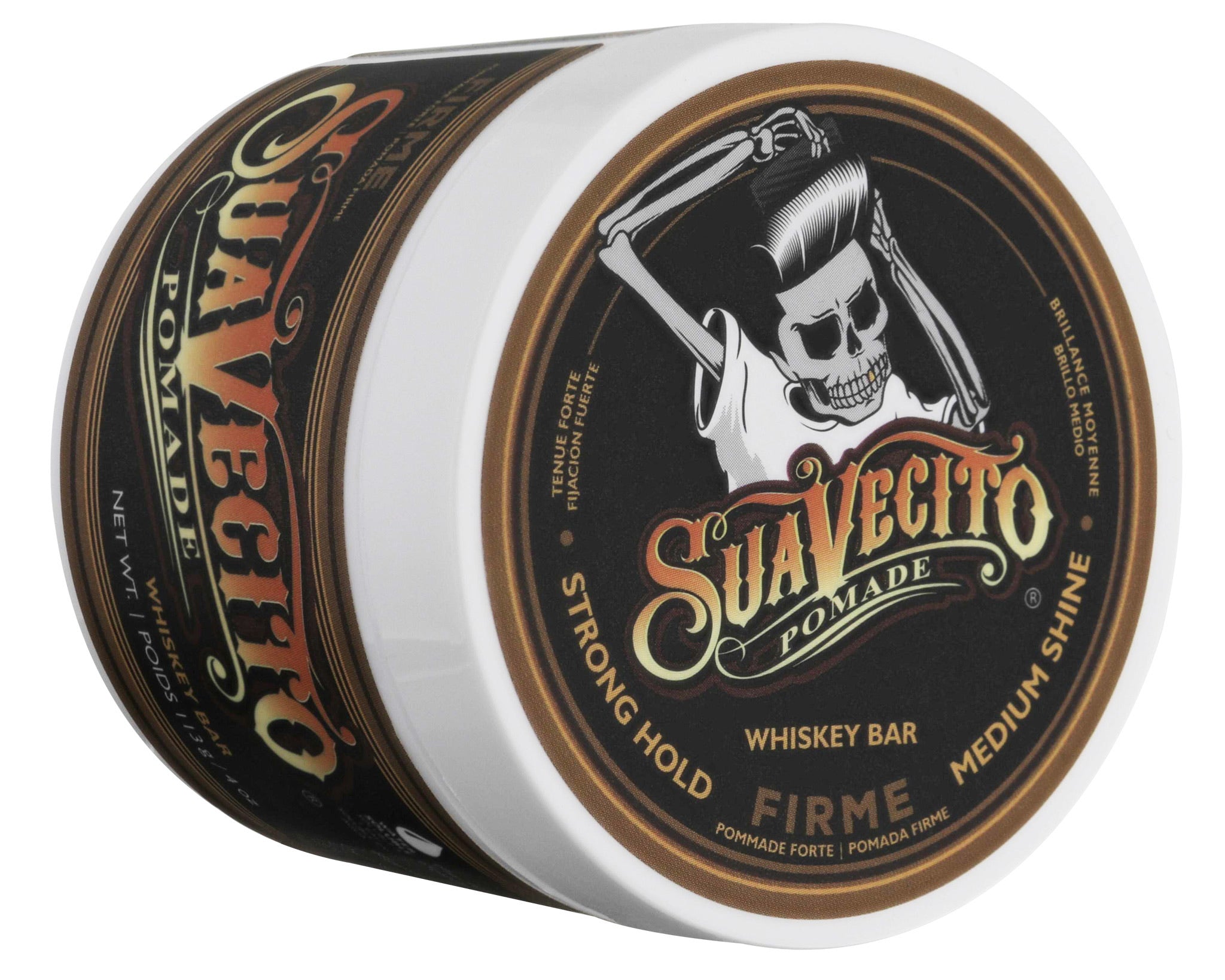 Load image into Gallery viewer, Suavecito Whiskey Bar Stong Pomade, 4 oz