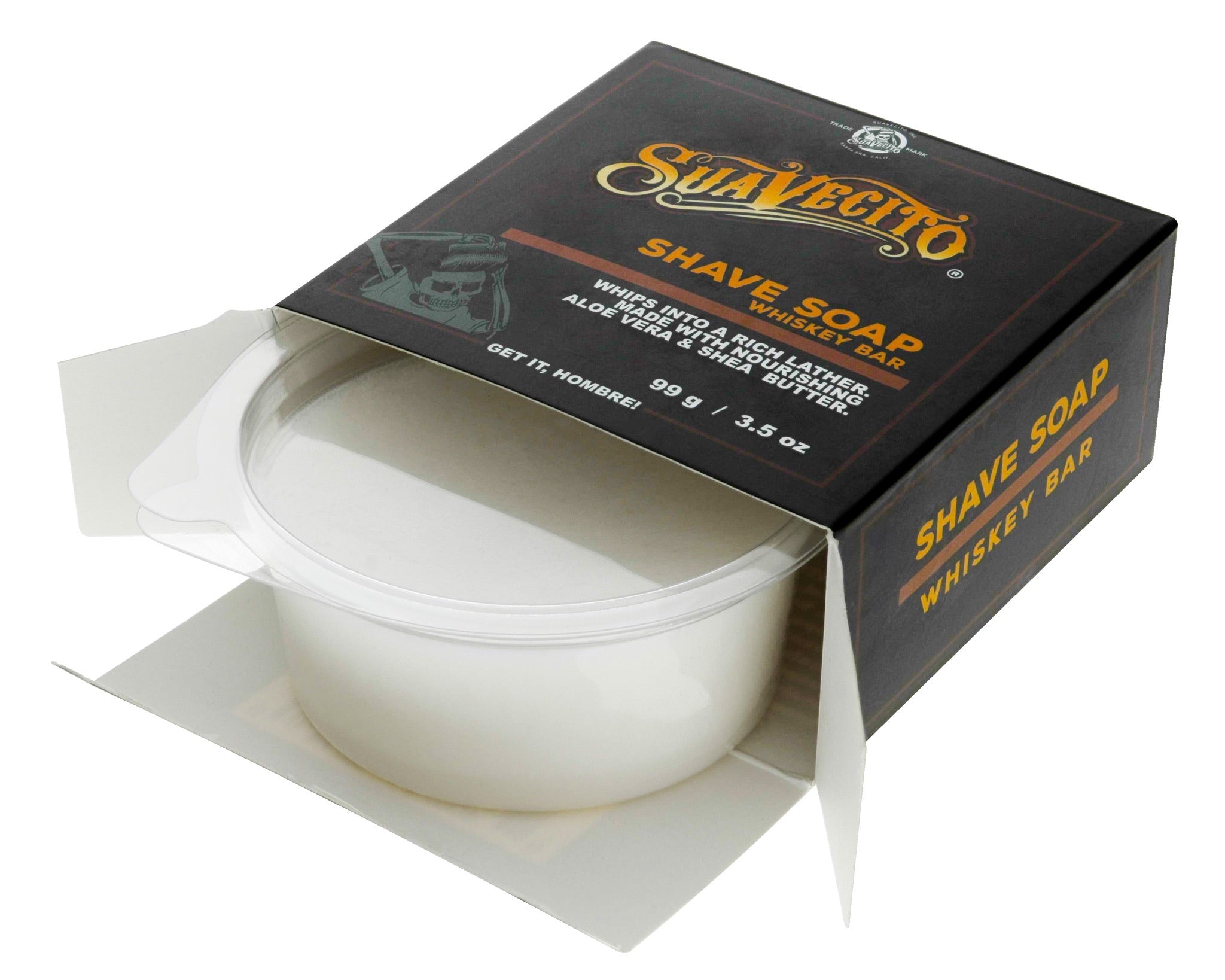 Load image into Gallery viewer, Suavecito Whiskey Bar Shave Soap, 2.5 oz