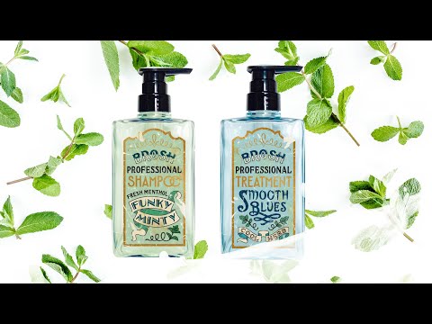 Load and play video in Gallery viewer, Brosh Funky Minty Shampoo, 13.5 oz.