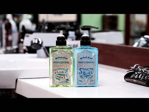 Load and play video in Gallery viewer, Brosh Funky Minty Shampoo, 13.5 oz.