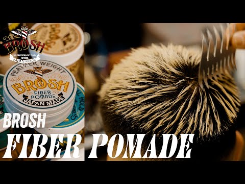 Load and play video in Gallery viewer, Brosh Feather Weight Fiber Pomade
