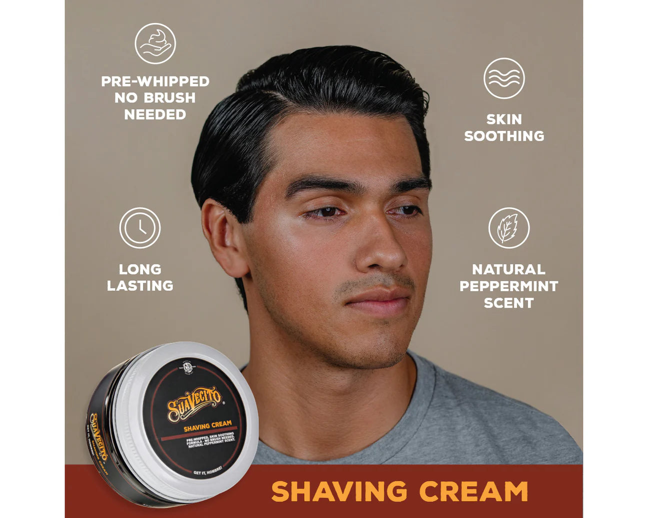 Load image into Gallery viewer, Suavecito Shaving Cream, 8 oz