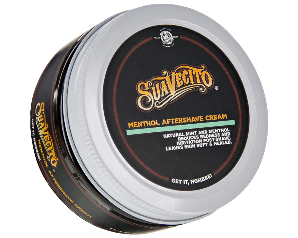 Load image into Gallery viewer, Suavecito Menthol Aftershave Cream, 8 oz