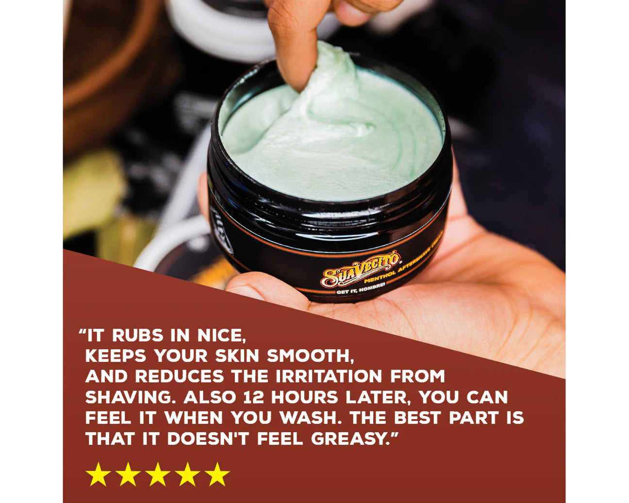 Load image into Gallery viewer, Suavecito Menthol Aftershave Cream, 8 oz