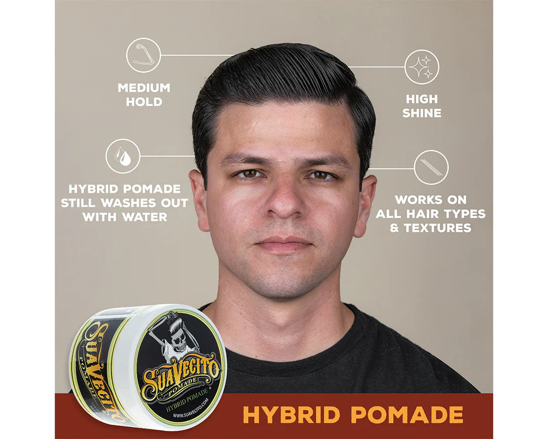 Load image into Gallery viewer, Suavecito Hybrid Pomade, 4 oz