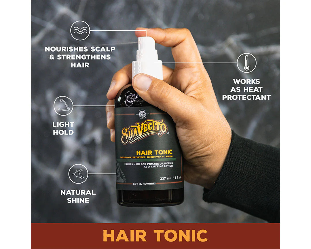 Load image into Gallery viewer, Suavecito Hair Tonic, 8 oz