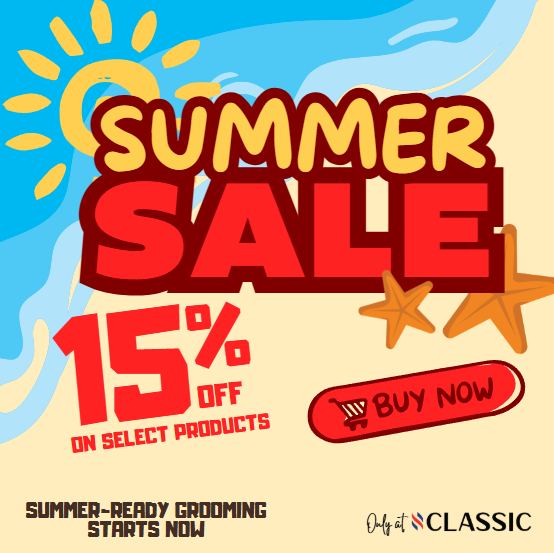 SUMMER SALE 15% OFF