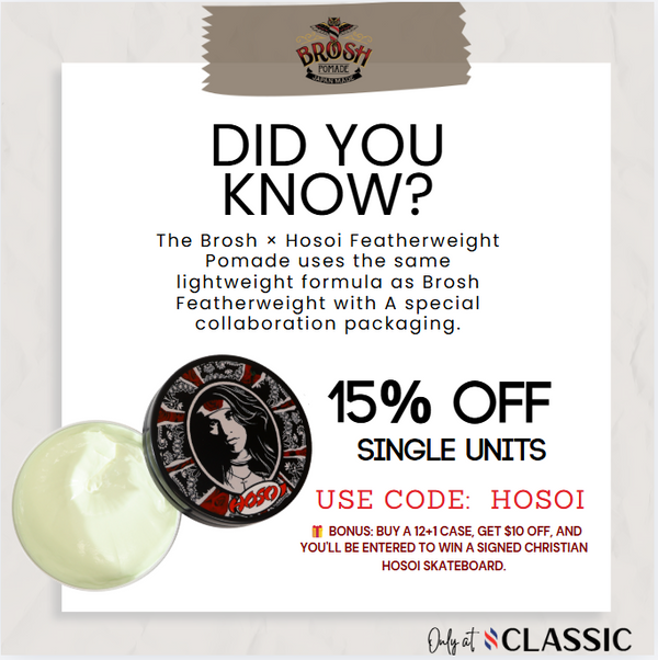 Brosh x Hosoi x Challenger PROMO