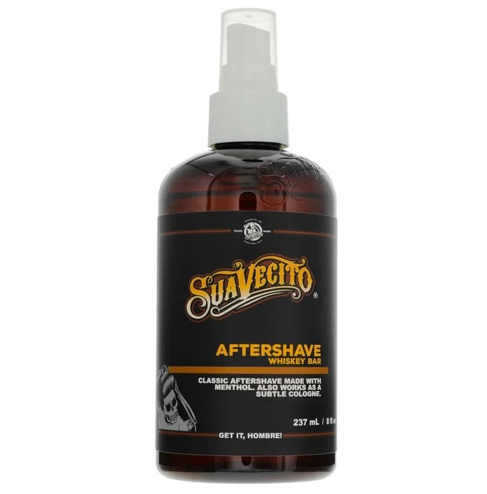 Suavecito Whiskey Bar Aftershave, 8 oz.