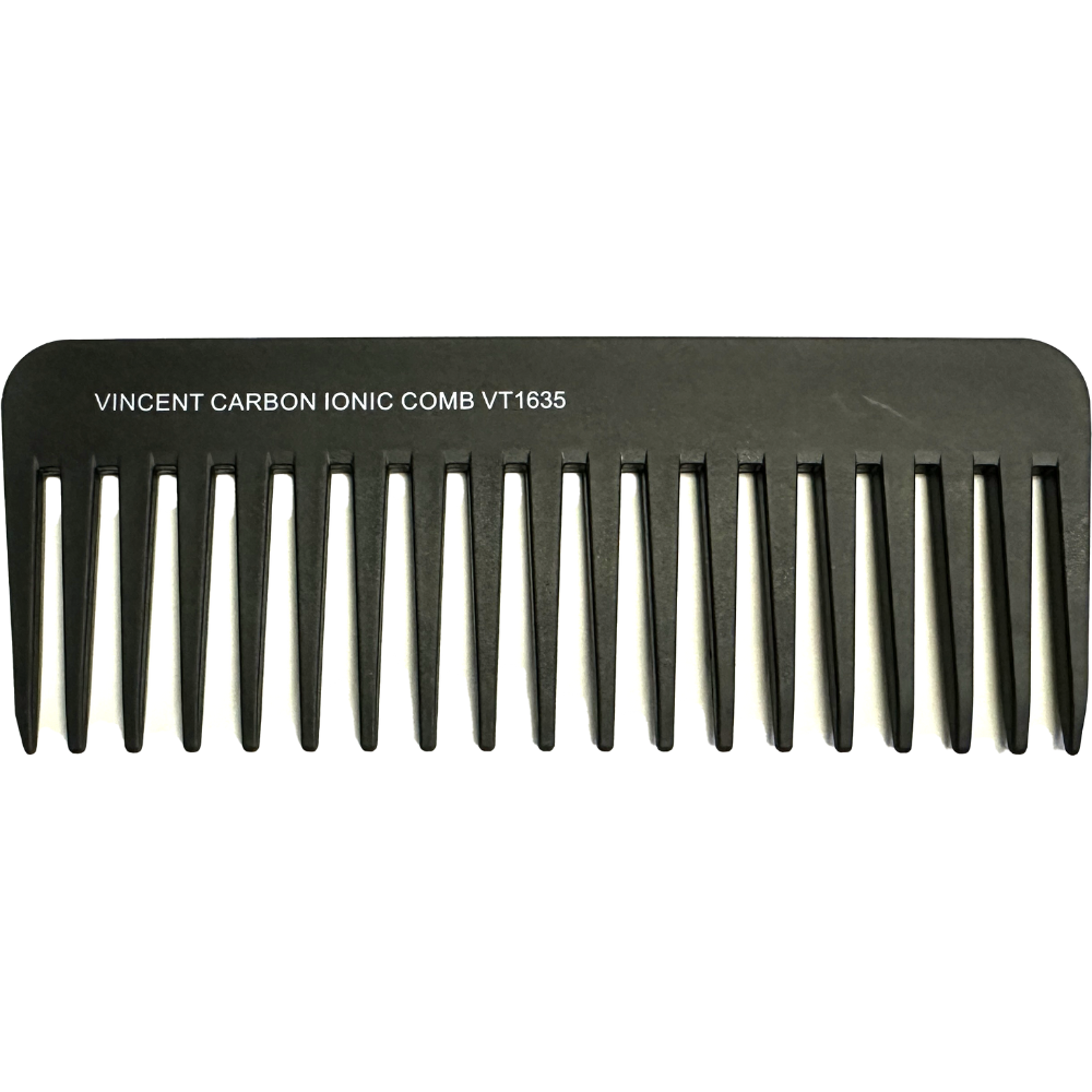 Load image into Gallery viewer, Vincent Carbon Wave Comb 6.5” VT1635
