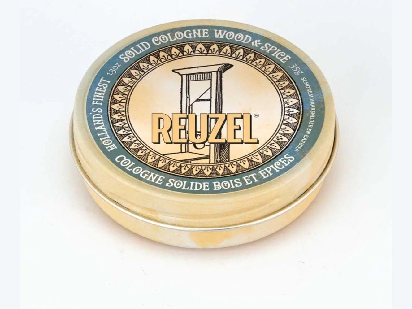 Reuzel Wood & Spice Solid Cologne Balm, 1.3 oz.