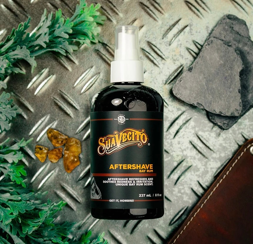 Load image into Gallery viewer, Suavecito Bay Rum Aftershave, 8 oz.
