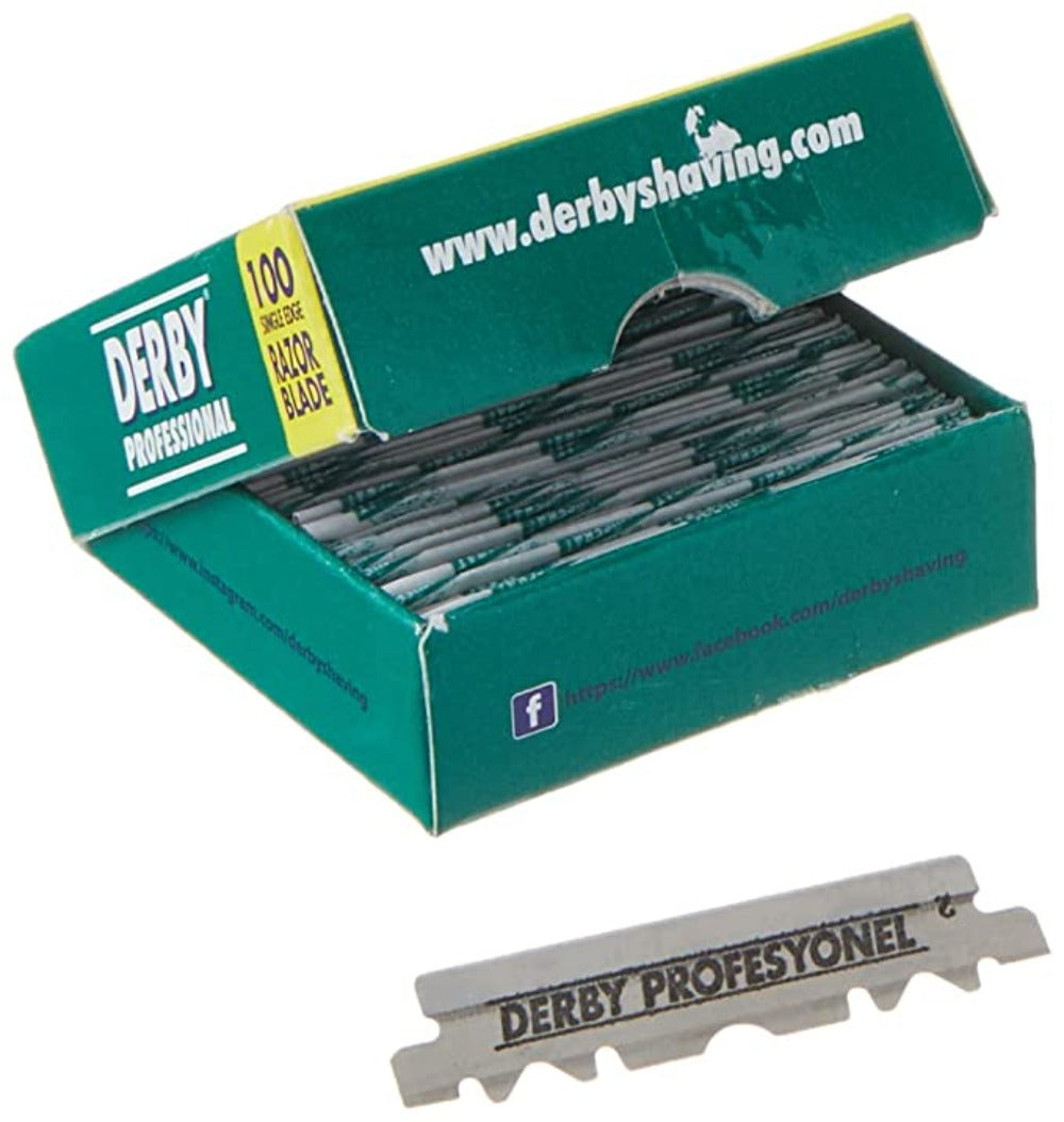 Load image into Gallery viewer, Derby Single Edge Blades - 100 Blades
