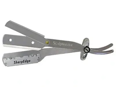 Burmax Scalpmaster Barber Detailing Razor