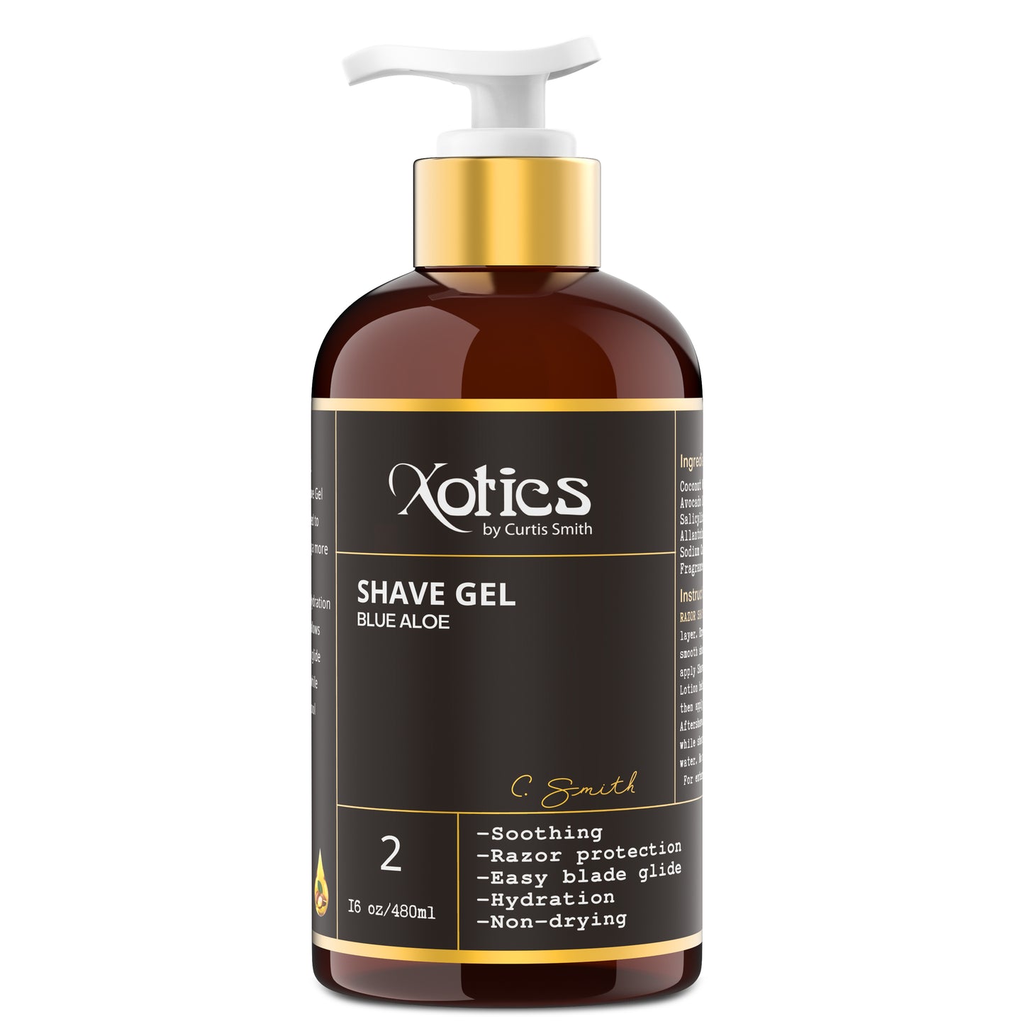Xotics Blue Aloe Shave Gel