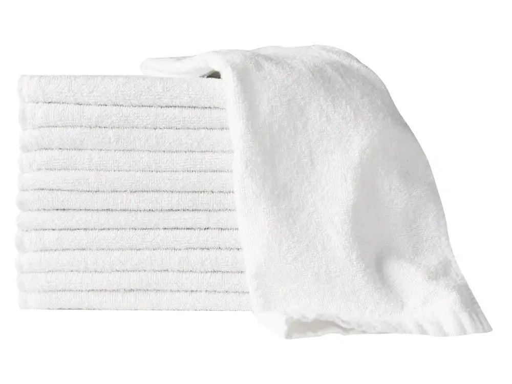 Partex American Standard White Towels, 12 Pack
