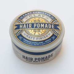Captain Fawcett Matt Clay Pomade (Blue) 3.4oz