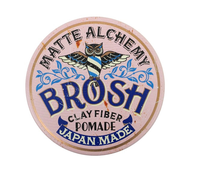 Brosh Clay Fiber Pomade 4oz.