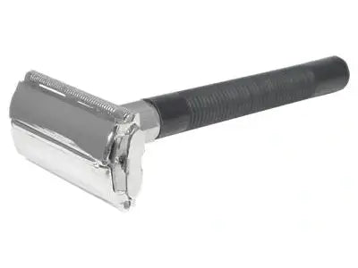 Load image into Gallery viewer, Burmax Scalpmaster Barber Classic Safety Razor with Replacement Blades
