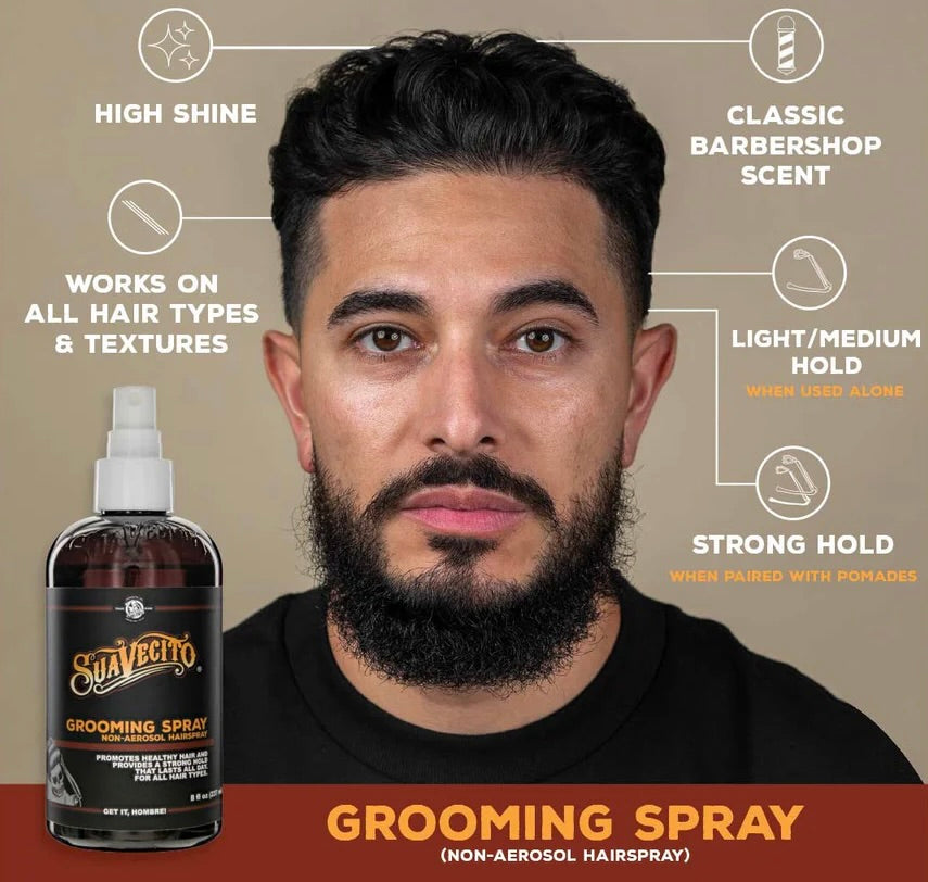 Load image into Gallery viewer, Suavecito Grooming Spray, 8 oz.
