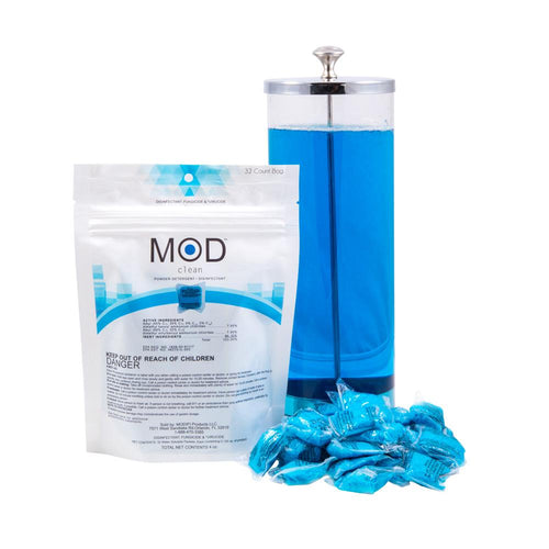Com Mod Clean Mod Clean Disinfectant Pods 32 ct – CLASSIC BARBER PRODUCTS