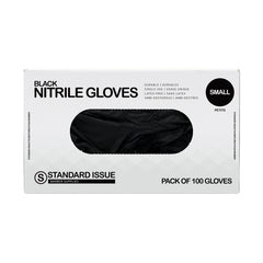 Standard Issue Black Nitrile Gloves