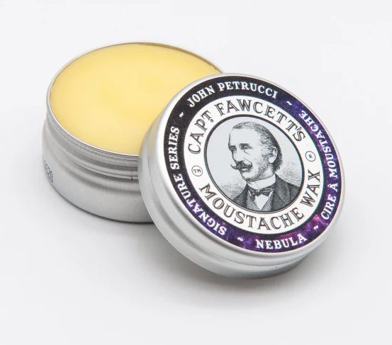 Load image into Gallery viewer, Captain Fawcett John Petrucci&#39;s &#39;Nebula&#39; Moustache Wax 15ml
