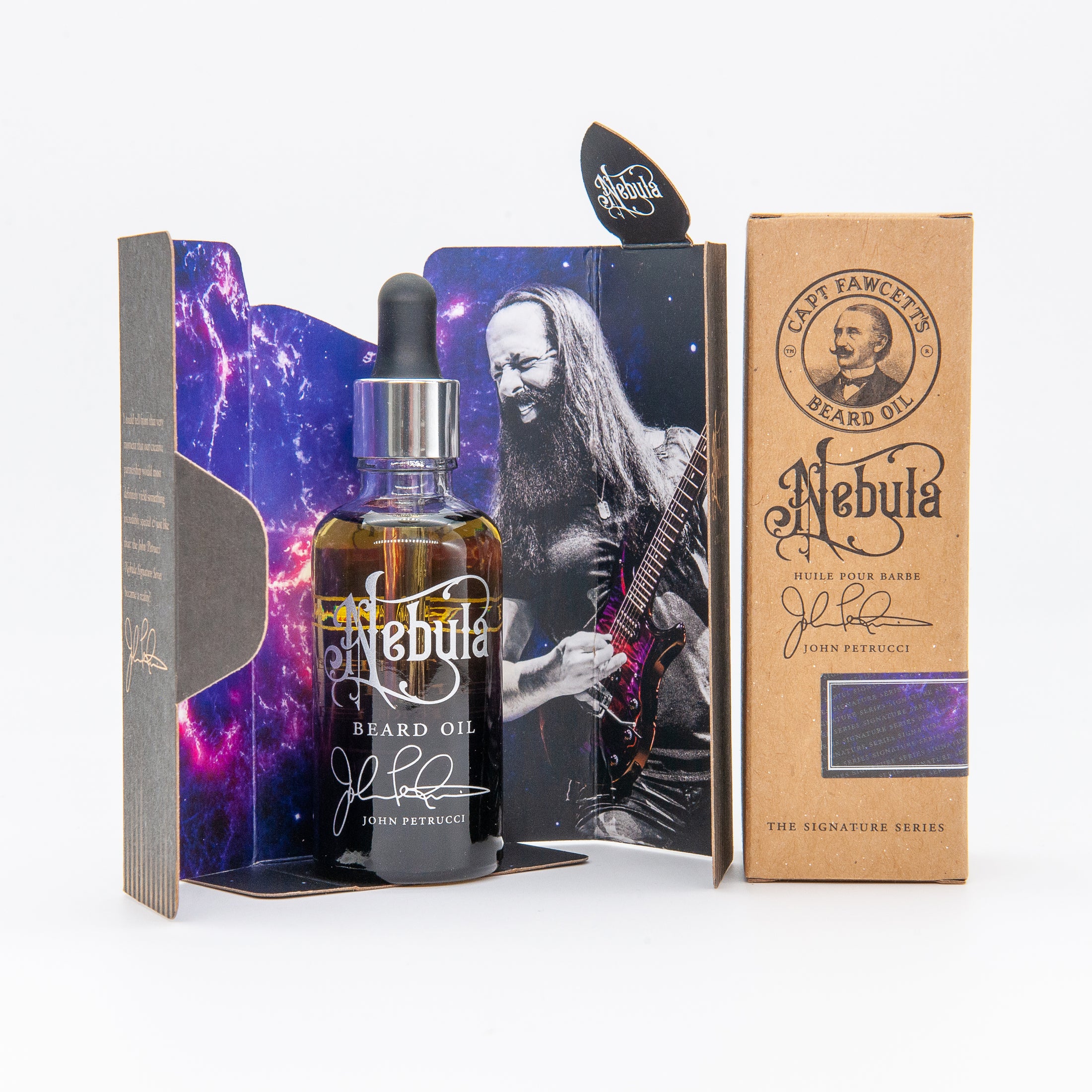 Load image into Gallery viewer, Captain Fawcett John Petrucci&#39;s &#39;Nebula&#39; Beard Oil 50ml
