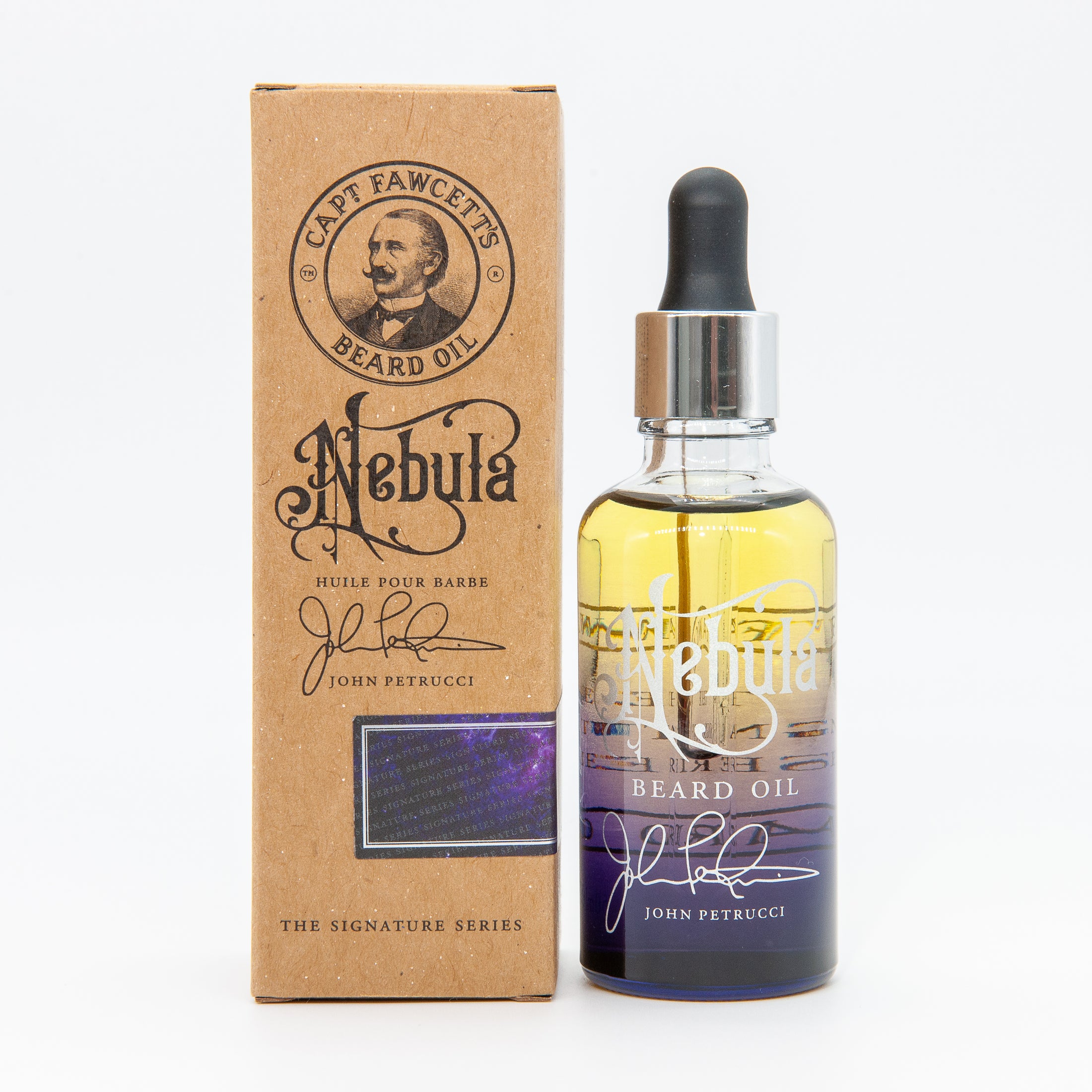 Load image into Gallery viewer, Captain Fawcett John Petrucci&#39;s &#39;Nebula&#39; Beard Oil 50ml

